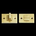 Bad-WC-Rosetten - Rosetten Messingguss (58.498.92.)