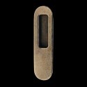 Cuvette extérieure ou pour porte coulissante - Cuvettes pour porte coulissante Bronze coulé (63.923.89.)