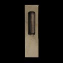 Cuvette extérieure ou pour porte coulissante ART BRUT - Cuvettes pour porte coulissante Bronze coulé (63.924.89.)