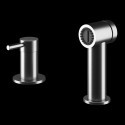 Douche à main à deux jets séparée MGS - Accessoires pour robinetteries MGS (95.591.93.)