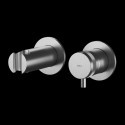 Unterputz-Wandmischer und Wandwasserspender mit Brausehalterung MGS - Armaturen-Zubehör MGS (96.307.60.)